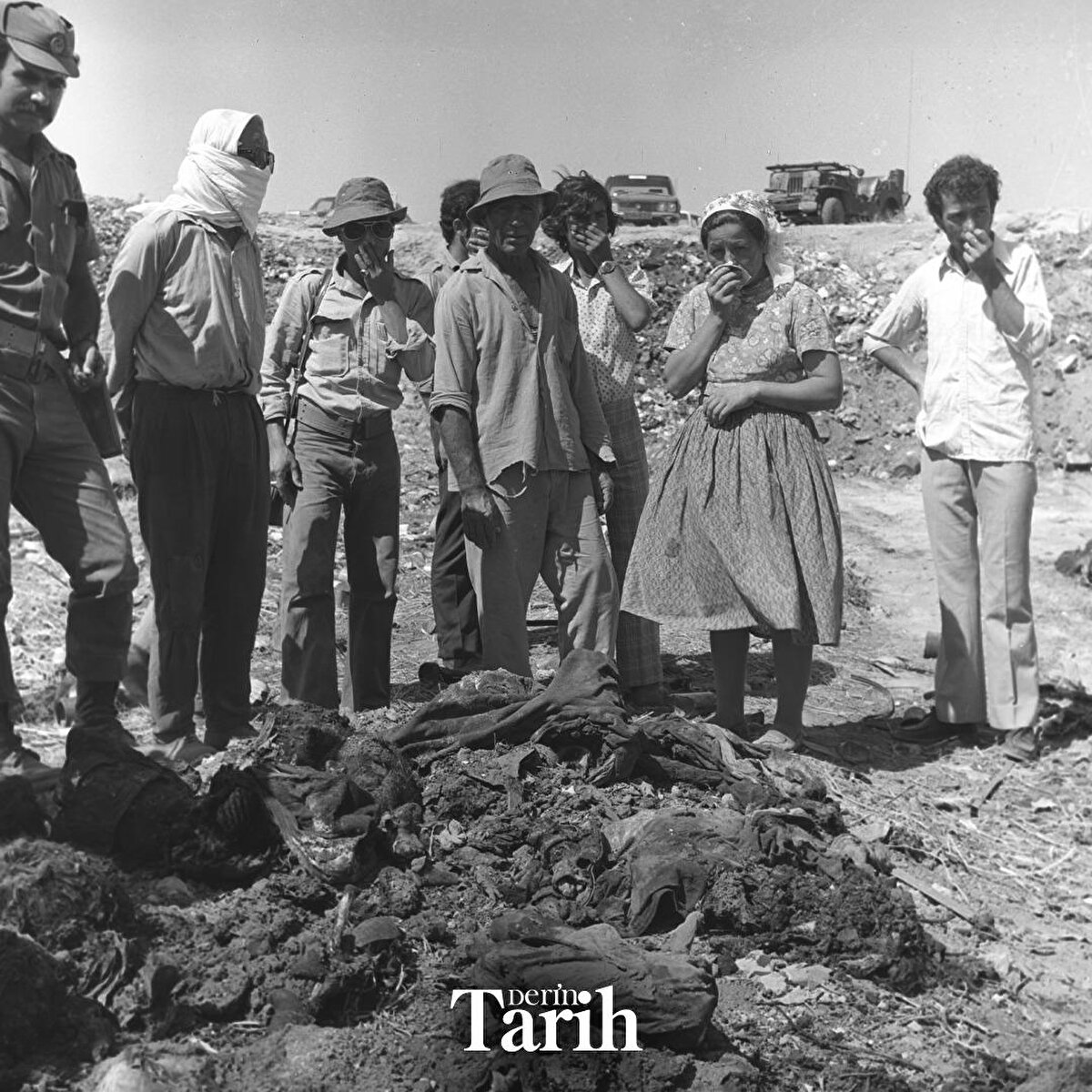 Burada esir alınan 21 Kıbrıs Türkü, elleri bağlandıktan sonra katledildi ve toplu mezarlara gömüldü