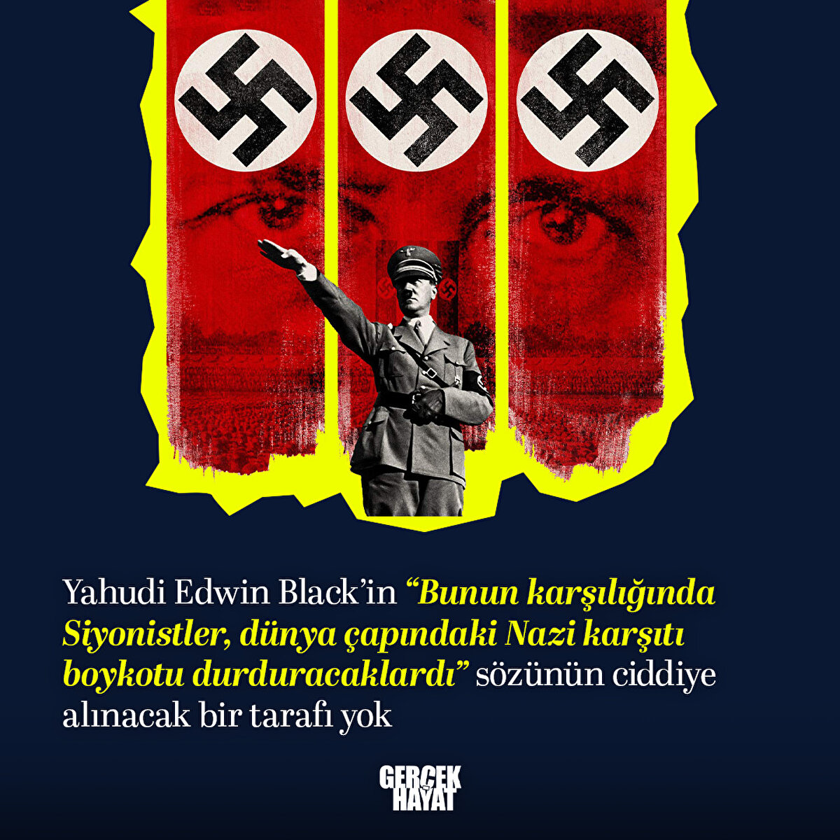 Yahudi Edwin Black’in s&#246;z&#252;n&#252;n ciddiye alınacak bir tarafı yok