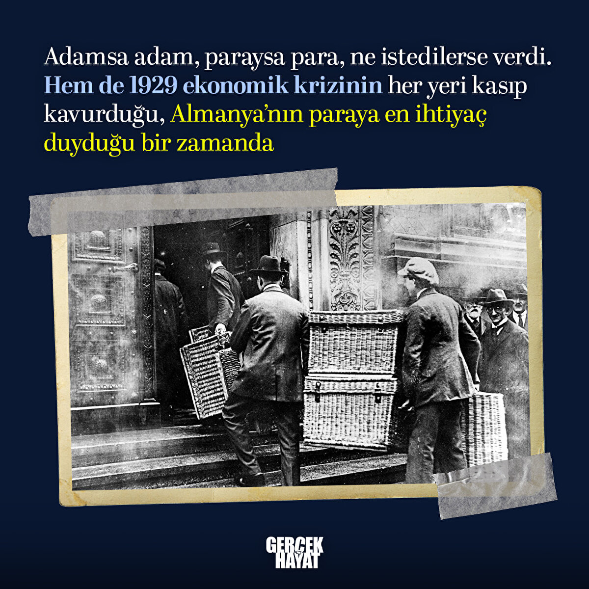 Almanya'nın paraya en ihtiya&#231; duyduğu bir zamanda ne istedilerse verdi