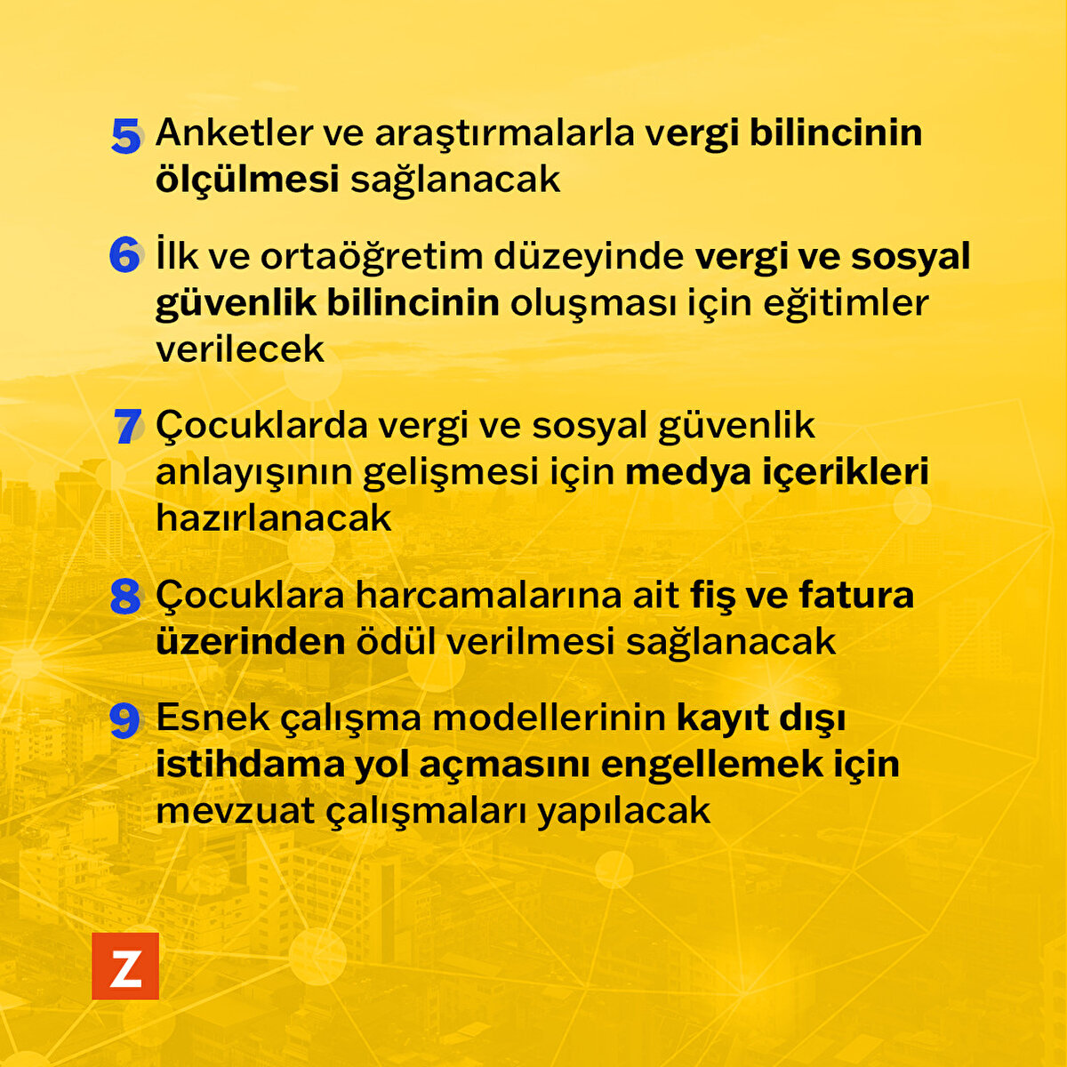 Kayıt Dışı Ekonomiyle Mücadele Eylem Planı'na göre, kira sözleşmeleri 2024 sonuna kadar yapılacak çalışmayla e-devlet üzerinden düzenlenecek ve Türkiye Gayrimenkul Bilgi ve Değerleme Sistemi kurulacak.