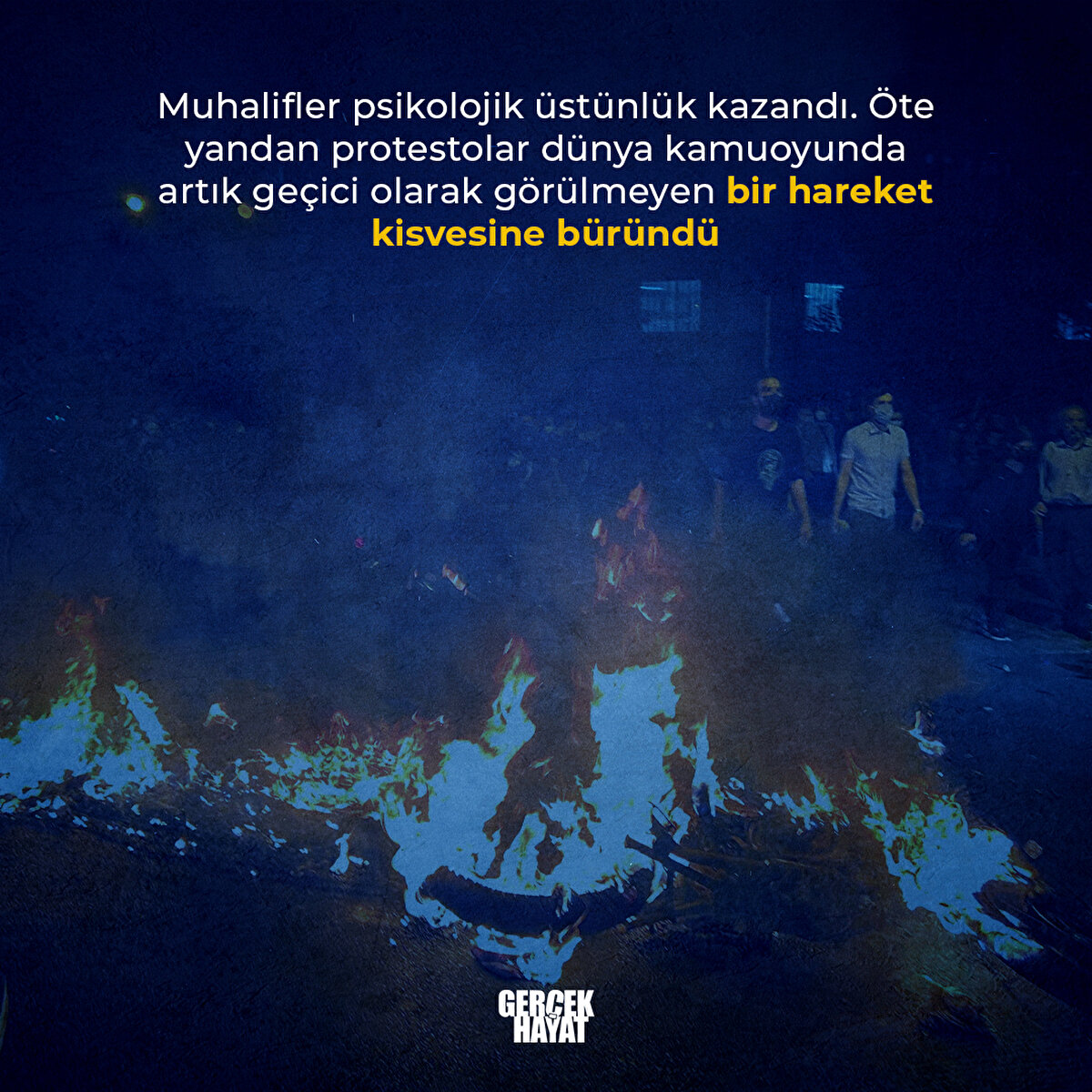 Muhalifler psikolojik üstünlük kazandı