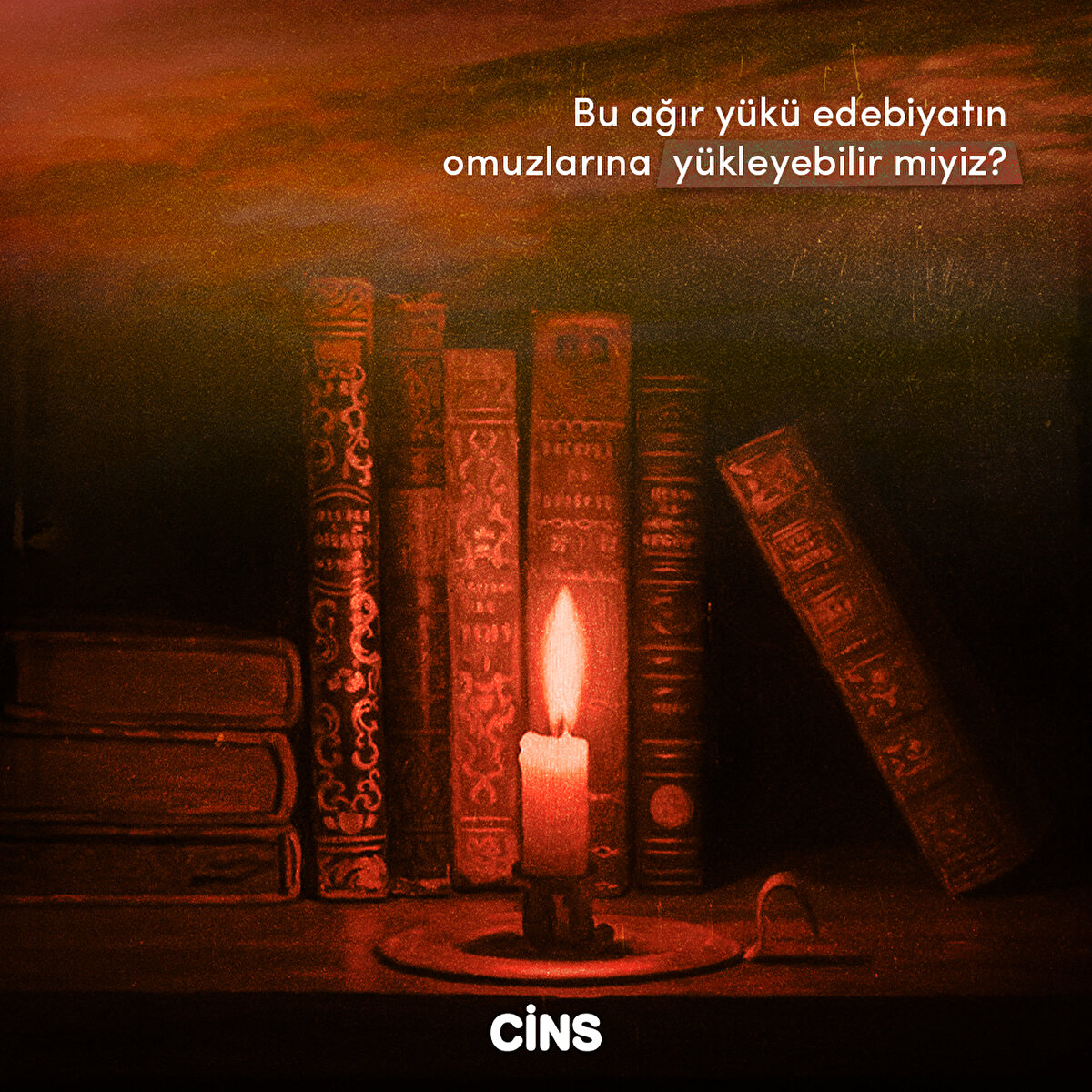 Bu ağır yükü edebiyatın omuzlarına yükleyebilir miyiz? 