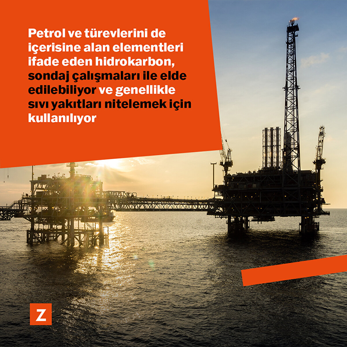 Petrol ve türevlerini de içerisine alan elementleri ifade eden hidrokarbon, sondaj çalışmaları ile elde edilebiliyor ve genellikle sıvı yakıtları nitelemek için kullanılıyor