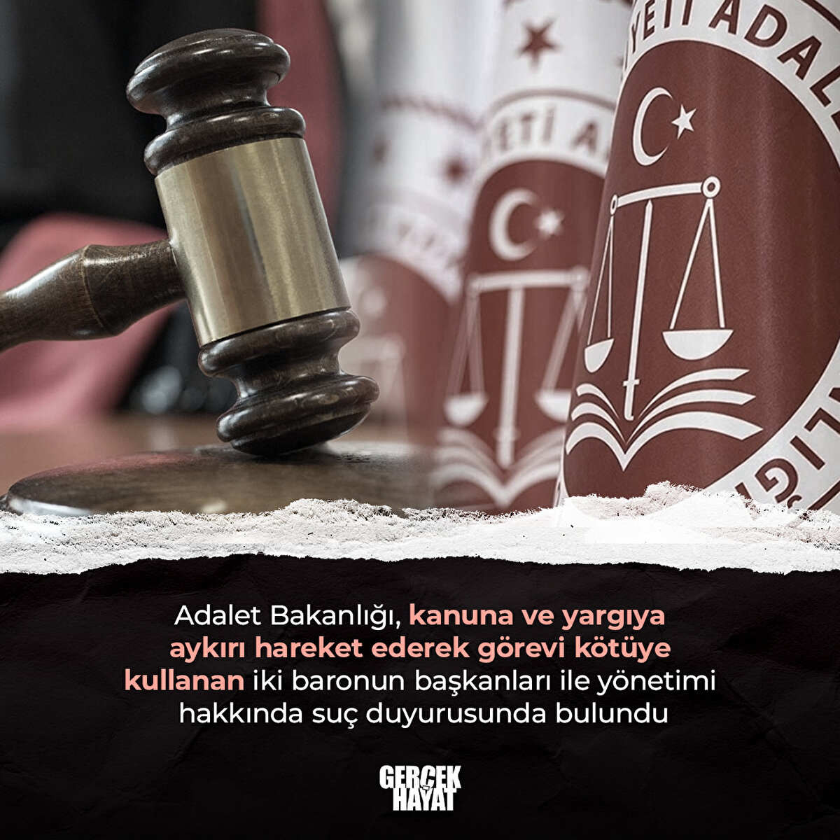 İki baronun başkanları ile yönetimi hakkında suç duyurusunda bulundu