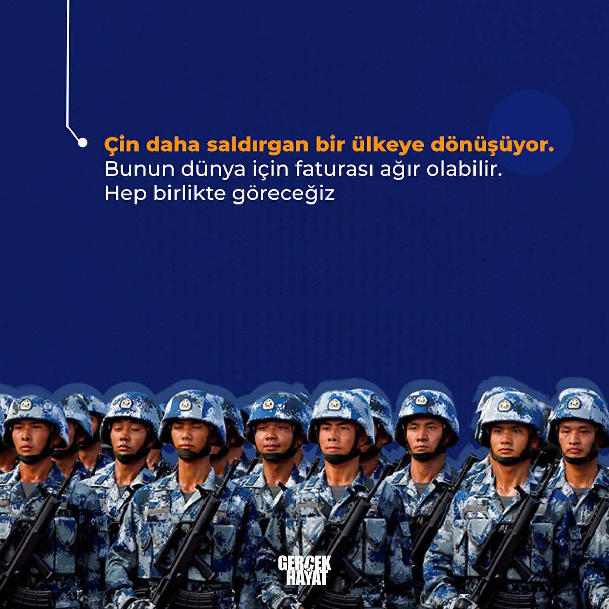 &#199;in daha saldırgan bir &#252;lkeye d&#246;n&#252;ş&#252;yor.