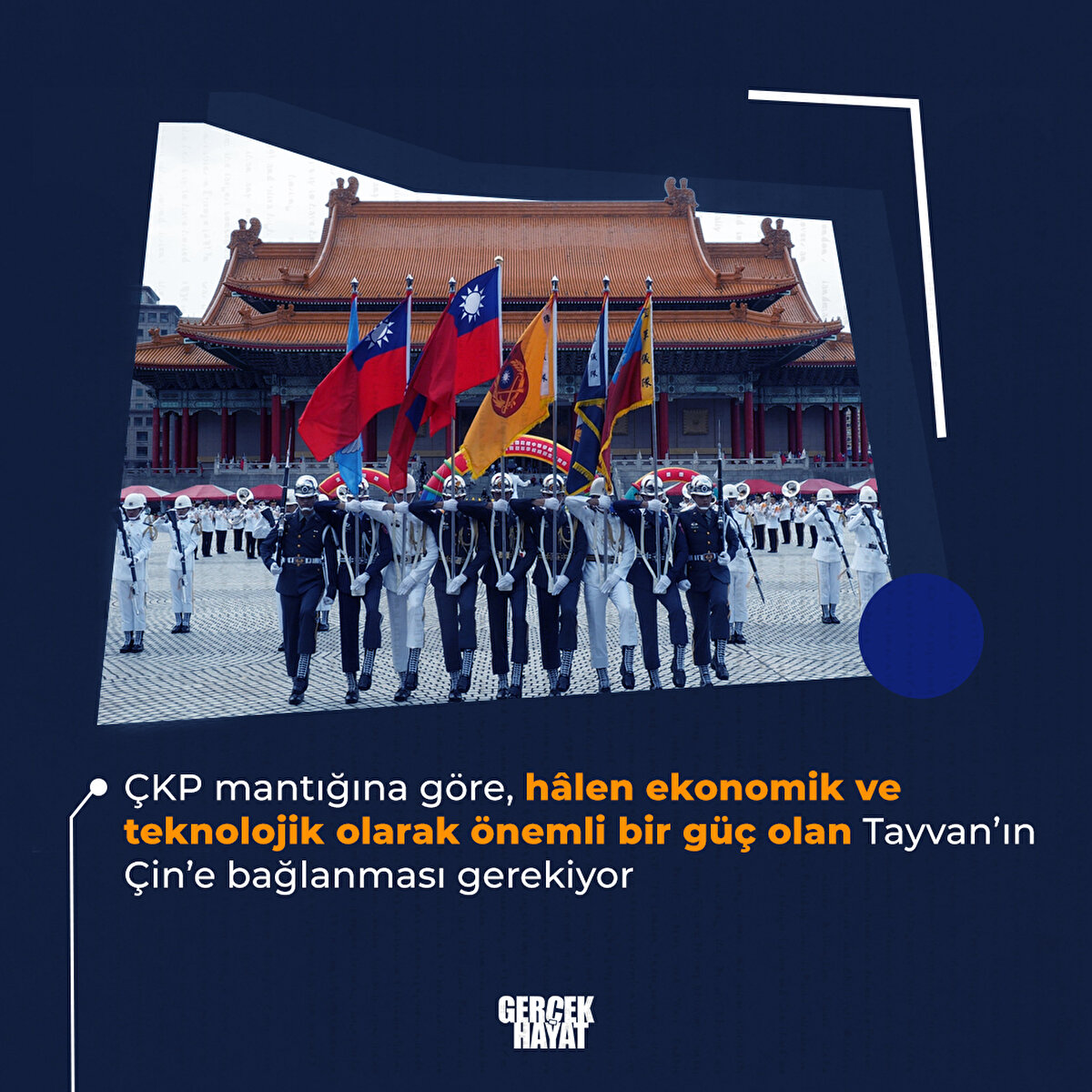 &#199;KP mantığına g&#246;re, Tayvan'ın &#199;in'e bağlanması gerekiyor