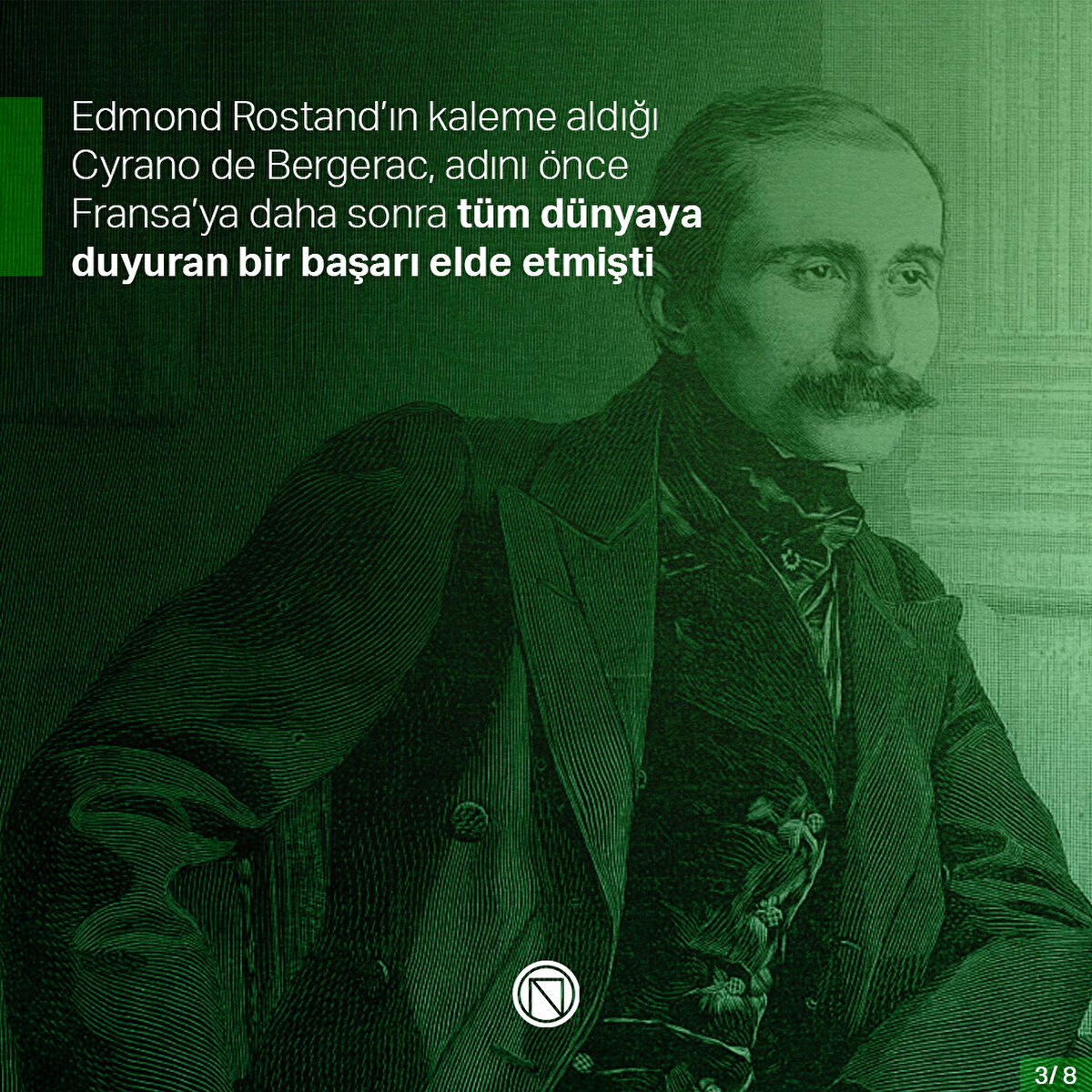 Edmond Rostand’ın kaleme aldığı Cyrano de Bergerac, adını önce Fransa’ya daha sonra tüm dünyaya duyuran bir başarı elde etmişti
