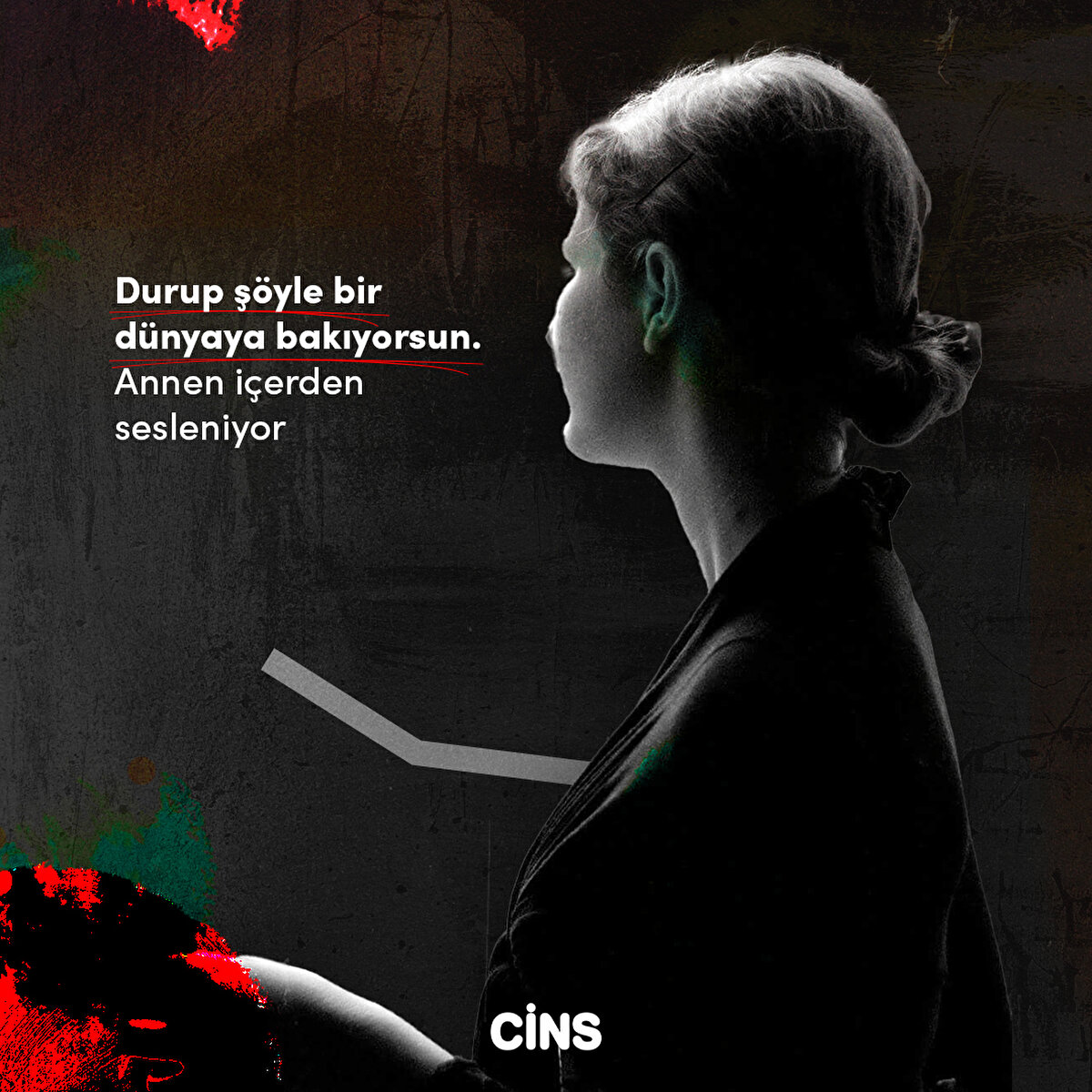 Durup ş&#246;yle bir d&#252;nyaya bakıyorsun. Annen i&#231;erden sesleniyor