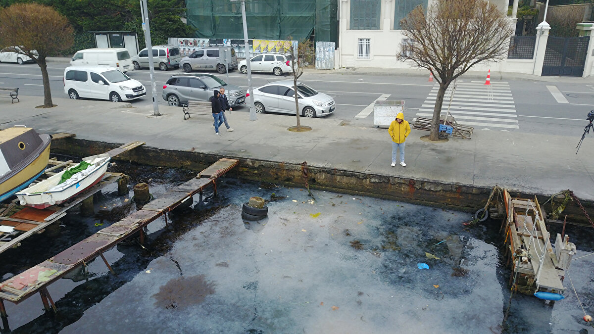 "NORMAL BİR DURUM"<br>Sahilde yürüyüş yapan, Dursun Başaran "Havaların soğumasıyla mevsimi geldiği zaman denizanaları çoğalır. Mart ayından sonra azalır bu normal bir durum" dedi.