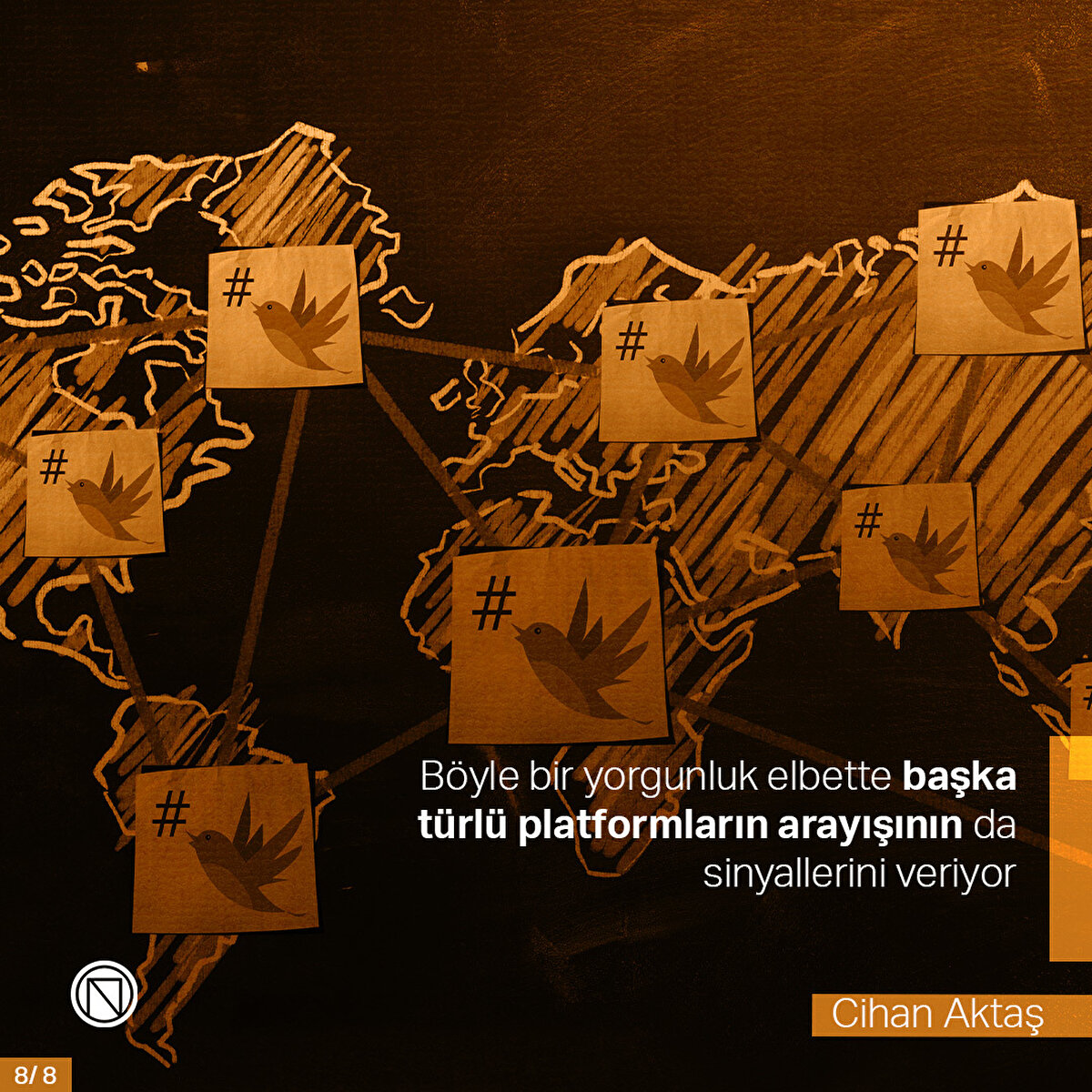 Böyle bir yorgunluk elbette başka türlü platformların arayışının da sinyallerini veriyor
