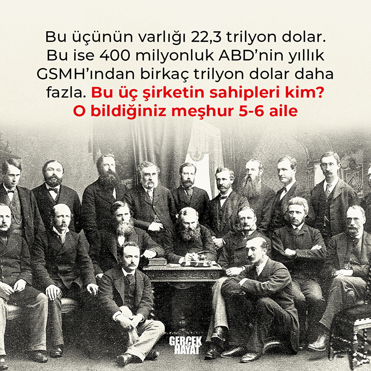Bu üç şirketin sahipleri kim? O bildiğiniz meşhur 5-6 aile