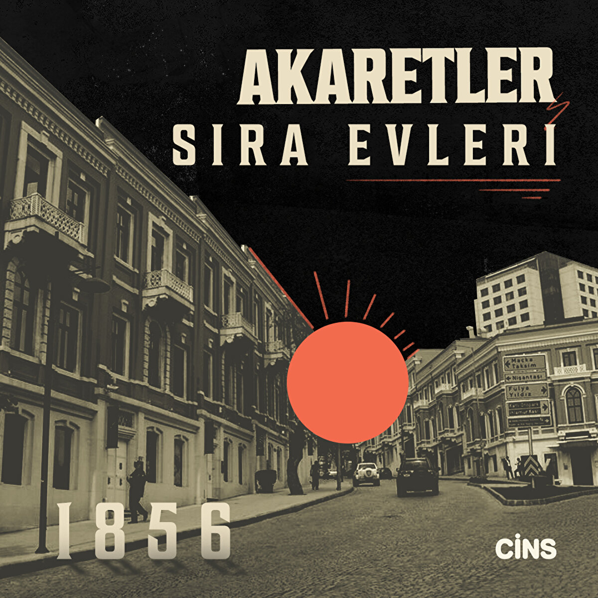 Akaretler Sıra Evleri,1856