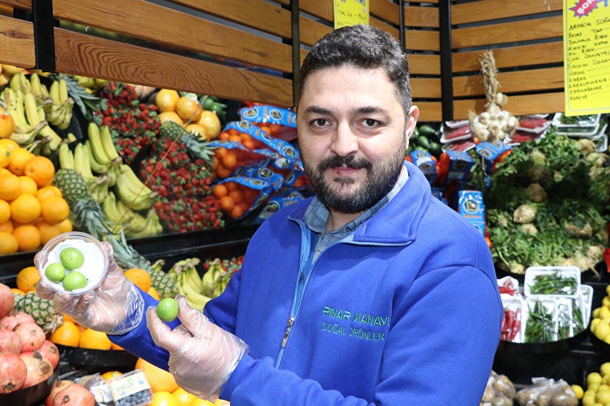  Özellikle hamile kadınlarla yaşlıların tercih ettiği mevsim dışı meyvelerin kilosu 1500 ile 2 bin 200 TL arasında değişiyor. Yurt dışındaki seralarda yetiştirilen erik, kiraz, kayısı, karpuz ve şeftali gibi yaz meyvelerini satan manav Mustafa Benli, 4 yıldır manav işletmesinde yaz meyvelerine ilgi olduğunu belirterek, şunları söyledi: