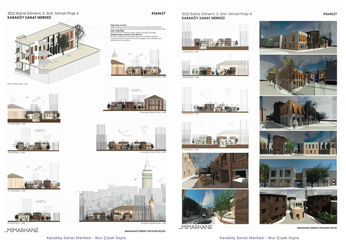 Karaköy Sanat Merkezi - Nur Çiçek Soylu – İstanbul Sabahattin Zaim Üniversitesi, 2.Sınıf 2.Dönem