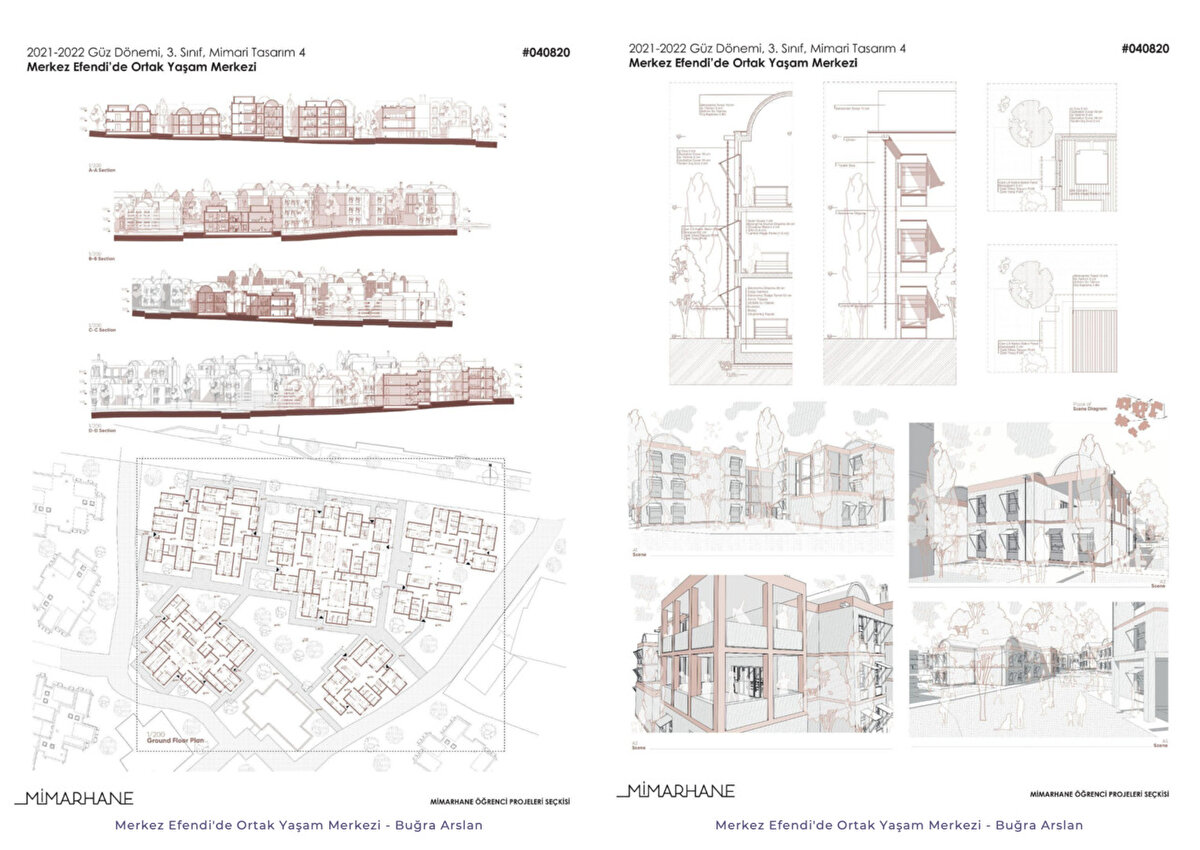 Merkez Efendi'de Ortak Yaşam Merkezi – Buğra Arslan - Fatih Sultan Mehmet Vakıf Üniversitesi, 3.Sınıf 2.Dönem