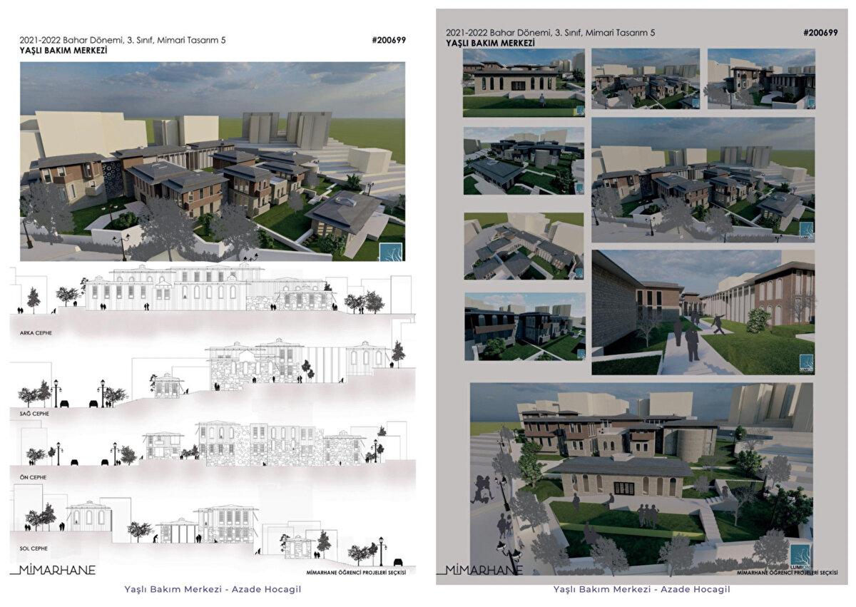 Yaşlı Bakım Merkezi – Azade Hocagil – İstanbul Sabahattin Zaim Üniversitesi, 3.Sınıf 1.Dönem