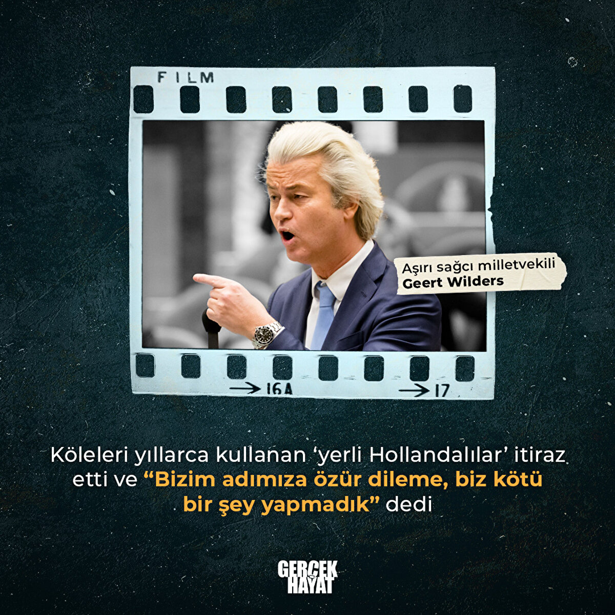  “Bizim adımıza özür dileme, biz kötü bir şey yapmadık” dedi