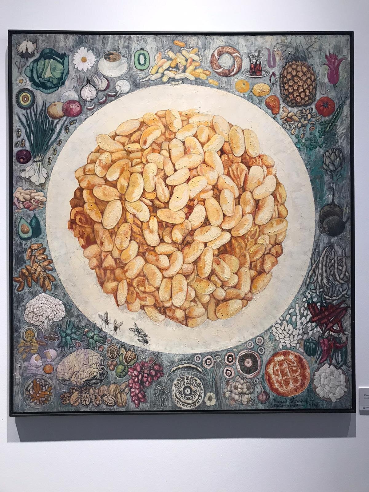 Kuru Fasulye, 2010. Tuval üzerine yağlı boya. 