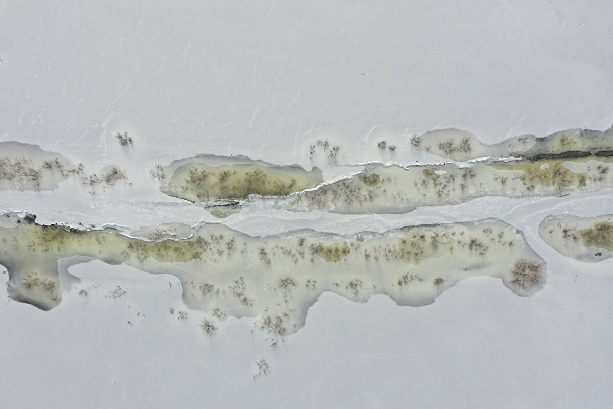 Kentte hafta boyunca aralıklarla etkili olan hafif kar, yerini soğuk havaya bıraktı.