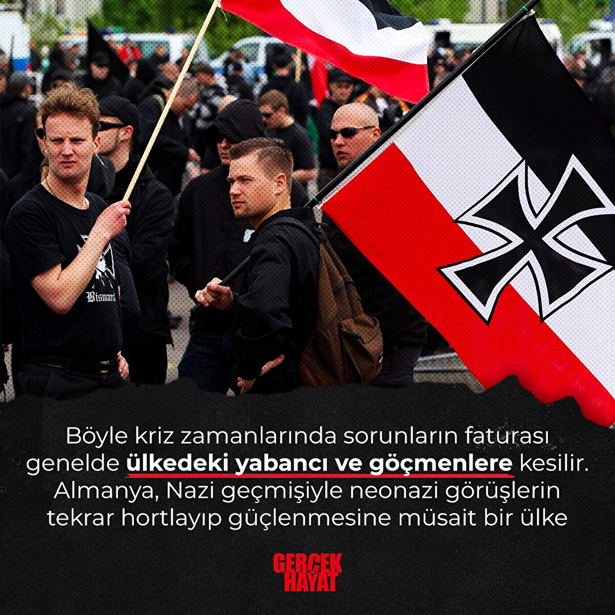 Almanya, Nazi geçmişiyle neonazi görüşlerin tekrar hortlayıp güçlenmesine müsait bir ülke