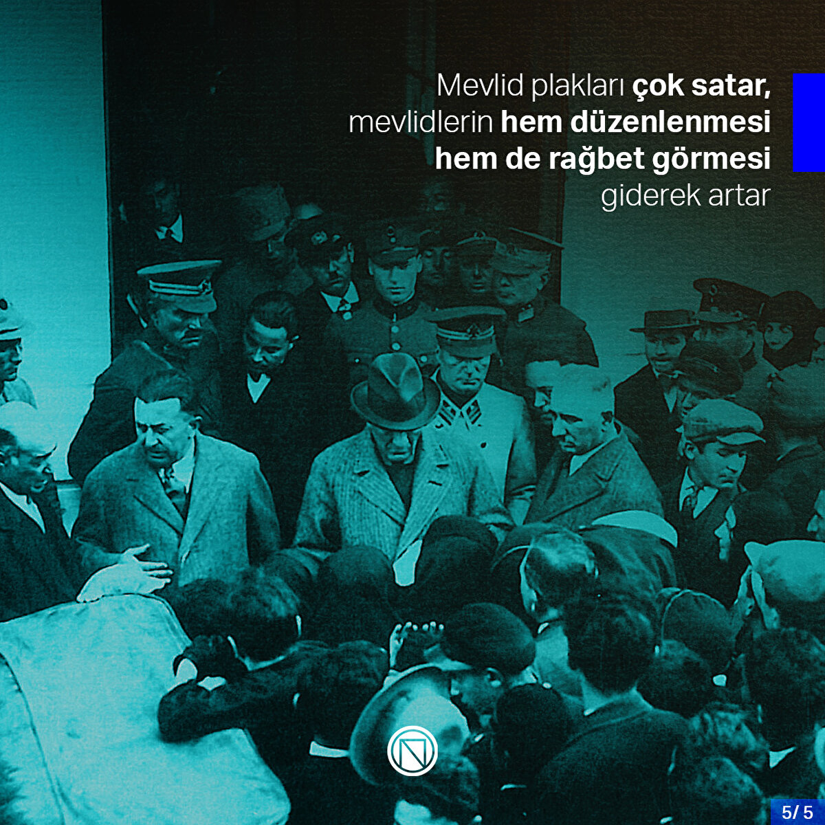 Mevlid plakları çok satar, mevlidlerin hem düzenlenmesi hem de rağbet görmesi giderek artar
