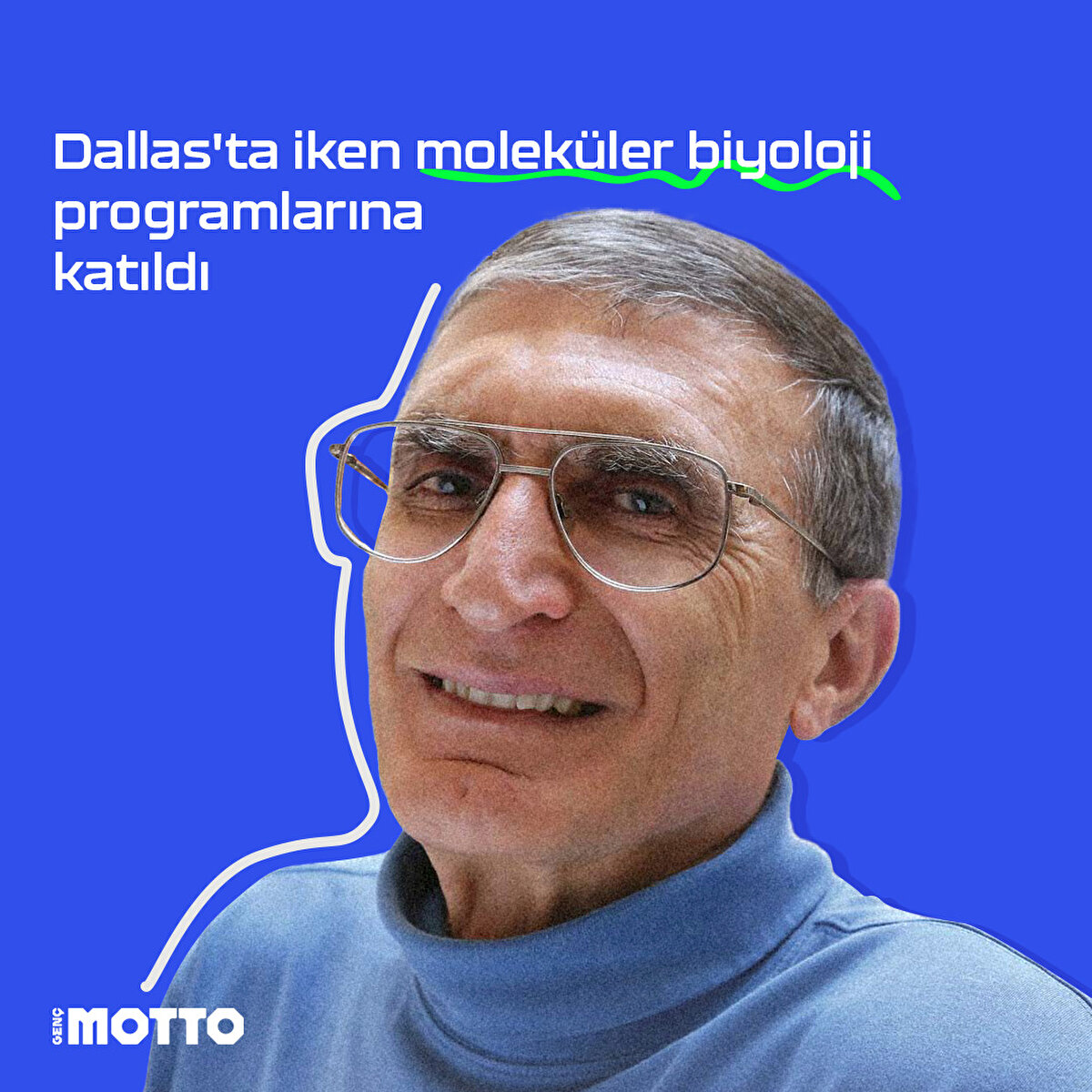 Dallas'ta iken moleküler biyoloji programlarına katıldı
