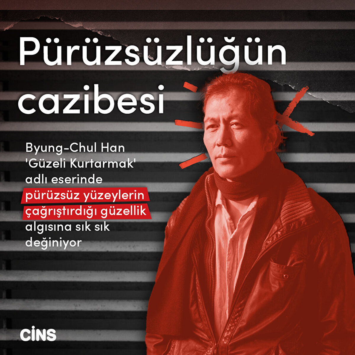Byung-Chul Han 'Güzeli Kurtarmak' adlı eserinde pürüzsüz yüzeylerin çağrıştırdığı güzellik algısına sık sık değiniyor