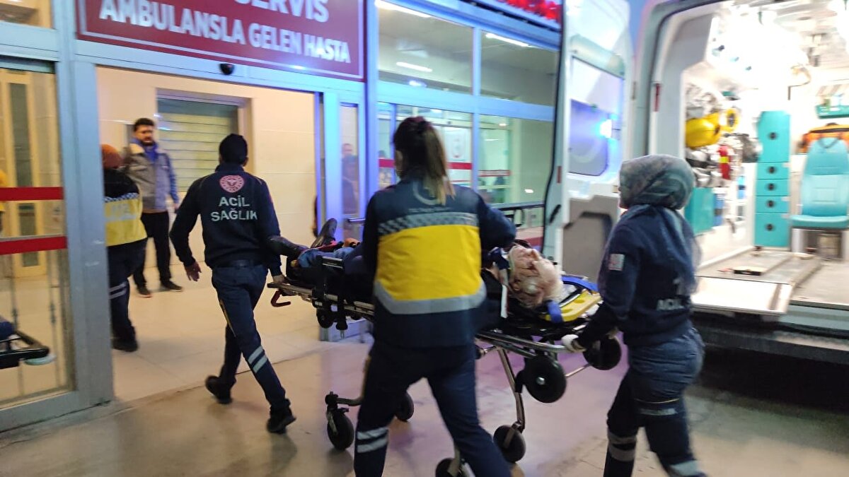 Çevredekilerin ihbarı üzerine kaza yerine sağlık, itfaiye ve jandarma ekipleri sevk edildi. Otomobilde sıkışarak yaralanan sürücü ve yanındaki Esme Benli (64) ile Hanifi Benli (62), itfaiye görevlilerince araçtan çıkarıldı. Kazada yaralanan 3 kişi, ambumanslarla hastaneye kaldırıldı.