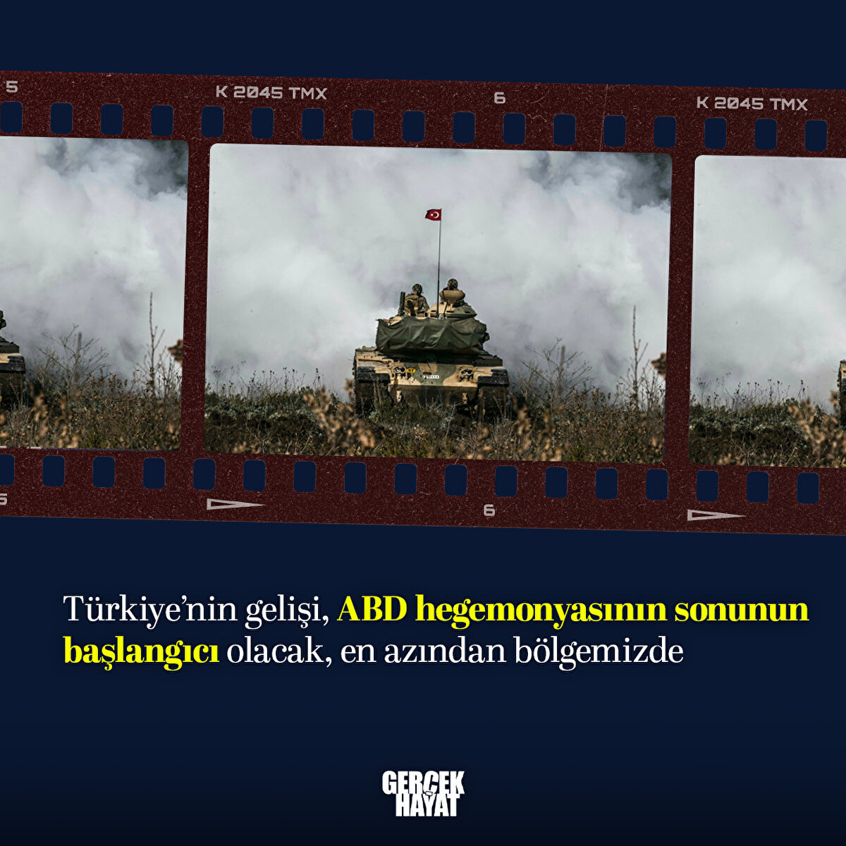 Türkiye’nin gelişi, ABD hegemonyasının sonunun başlangıcı olacak, en azından bölgemizde