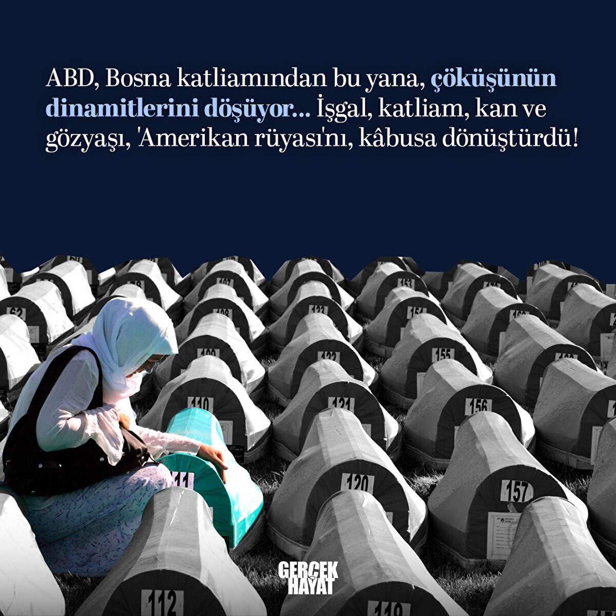 İşgal, katliam, kan ve gözyaşı, 'Amerikan rüyası'nı, kâbusa dönüştürdü!