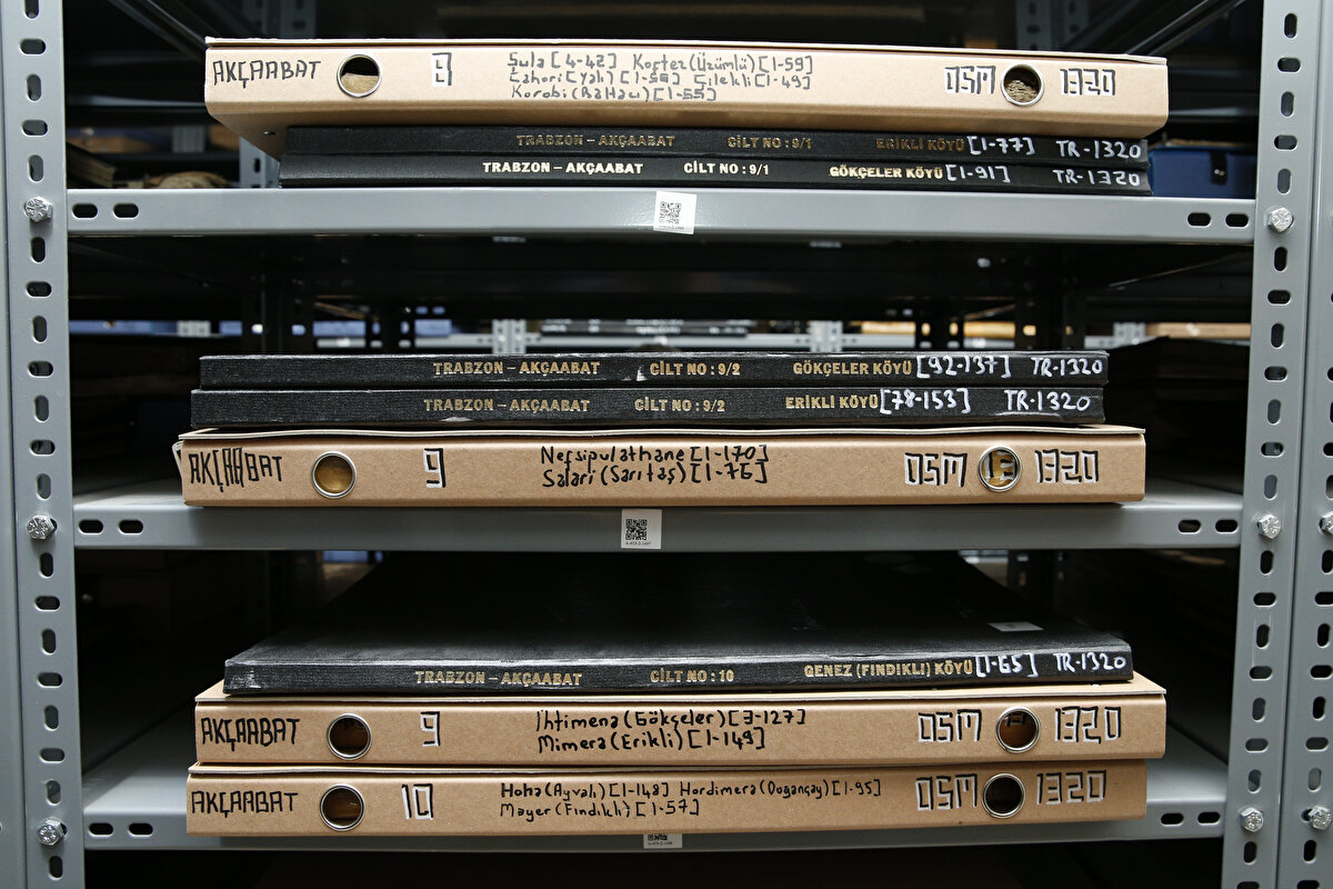 Nüfus ve Vatandaşlık İşleri Genel Müdürlüğü Arşiv Daire Başkanlığı Belge Yönetimi ve Restorasyon Şube Müdürü Emin Kutluğ, AA muhabirine, Genel Müdürlükteki arşiv depolarında, geçmişten bugüne, Türkiye Cumhuriyeti vatandaşlarının kimlik, ikamet, aile bağları gibi bilgilerini içeren milyonlarca belge bulunduğunu söyledi.<br><br>Bu arşivin korunması ve gelecek kuşaklara aktarılmasının önemine işaret eden Kutluğ, "Arşivimiz, canlı kayıt dediğimiz hukuki belgeleri ihtiva etmektedir. Öyle ki herhangi bir kayıt kaybolduğu zaman o kişinin bütün hukuki ve mali hakları kaybolmaktadır. Bu bakımdan bu belgelerin çok titizlikle saklanması gerekmektedir." dedi.<br><br>