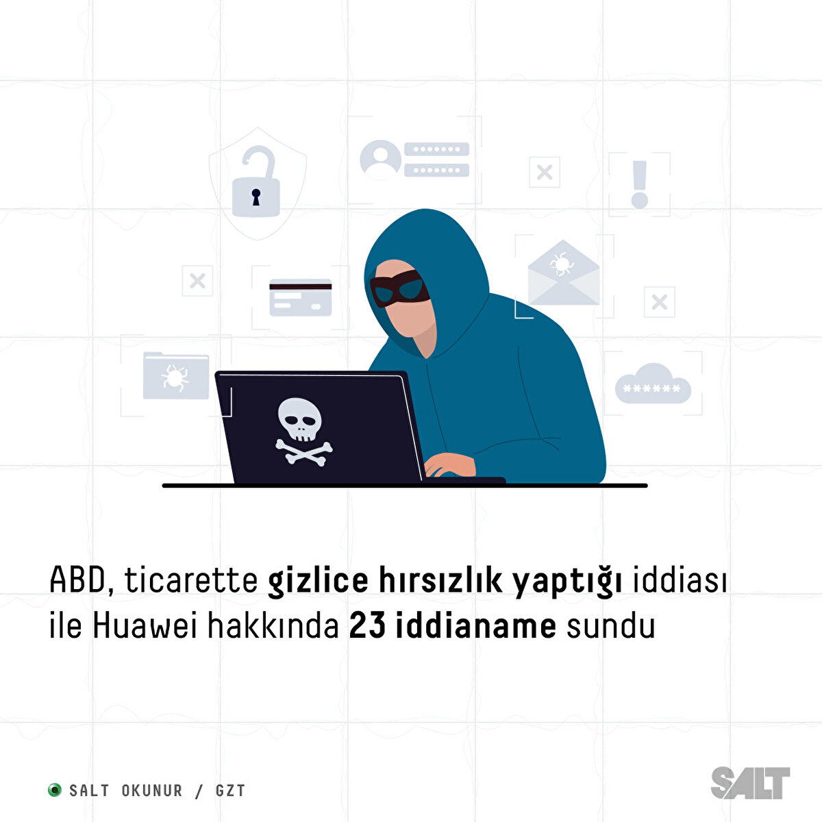ABD, ticarette gizlice hırsızlık yaptığı iddiası ile Huawei hakkında 23 iddianame sundu