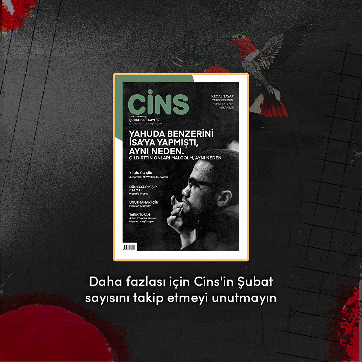 Daha fazlası için Cins'in Şubat sayısını takip etmeyi unutmayın