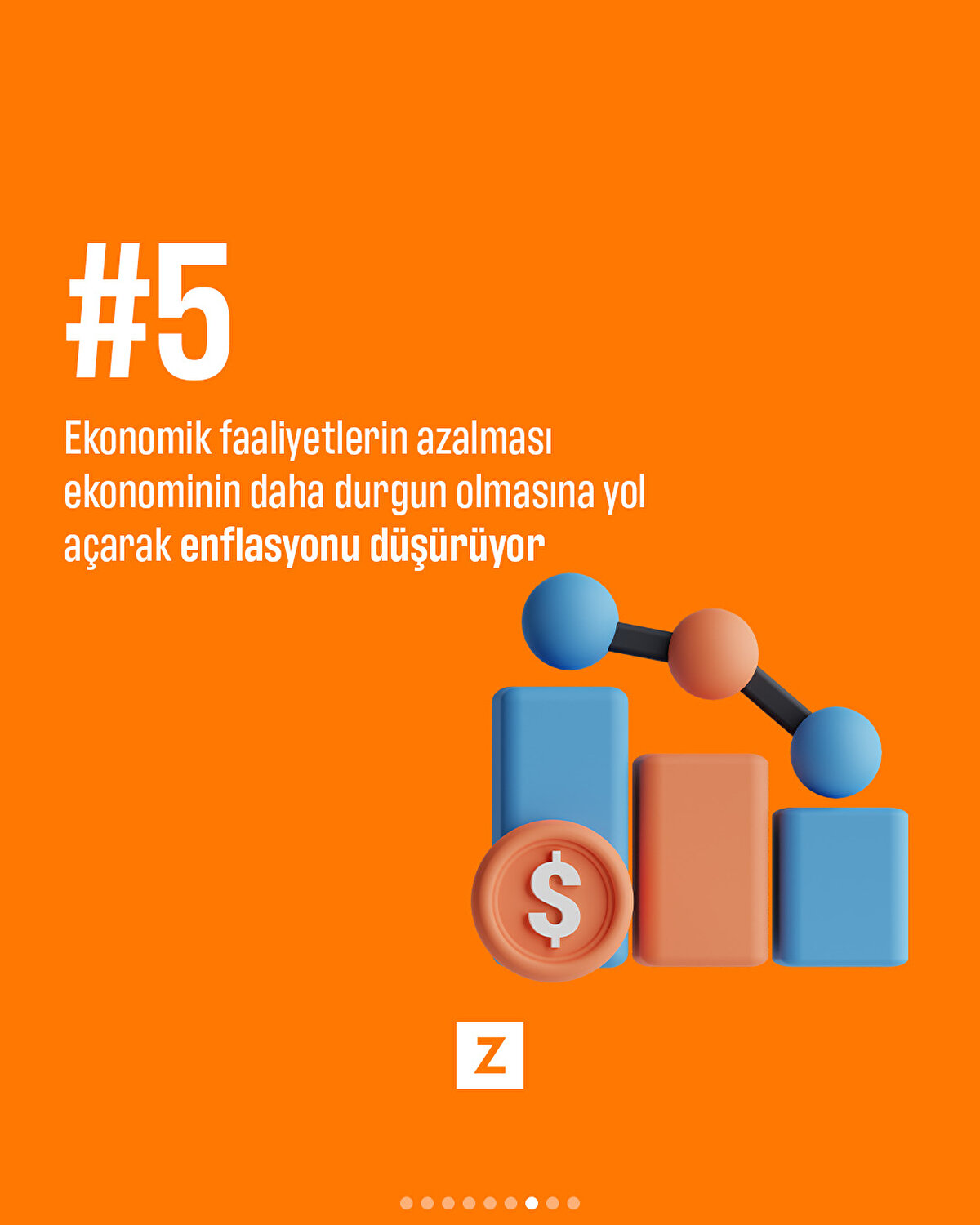 Ekonomik faaliyetlerin azalması ekonominin daha durgun olmasına yol açarak enflasyonu düşürüyor