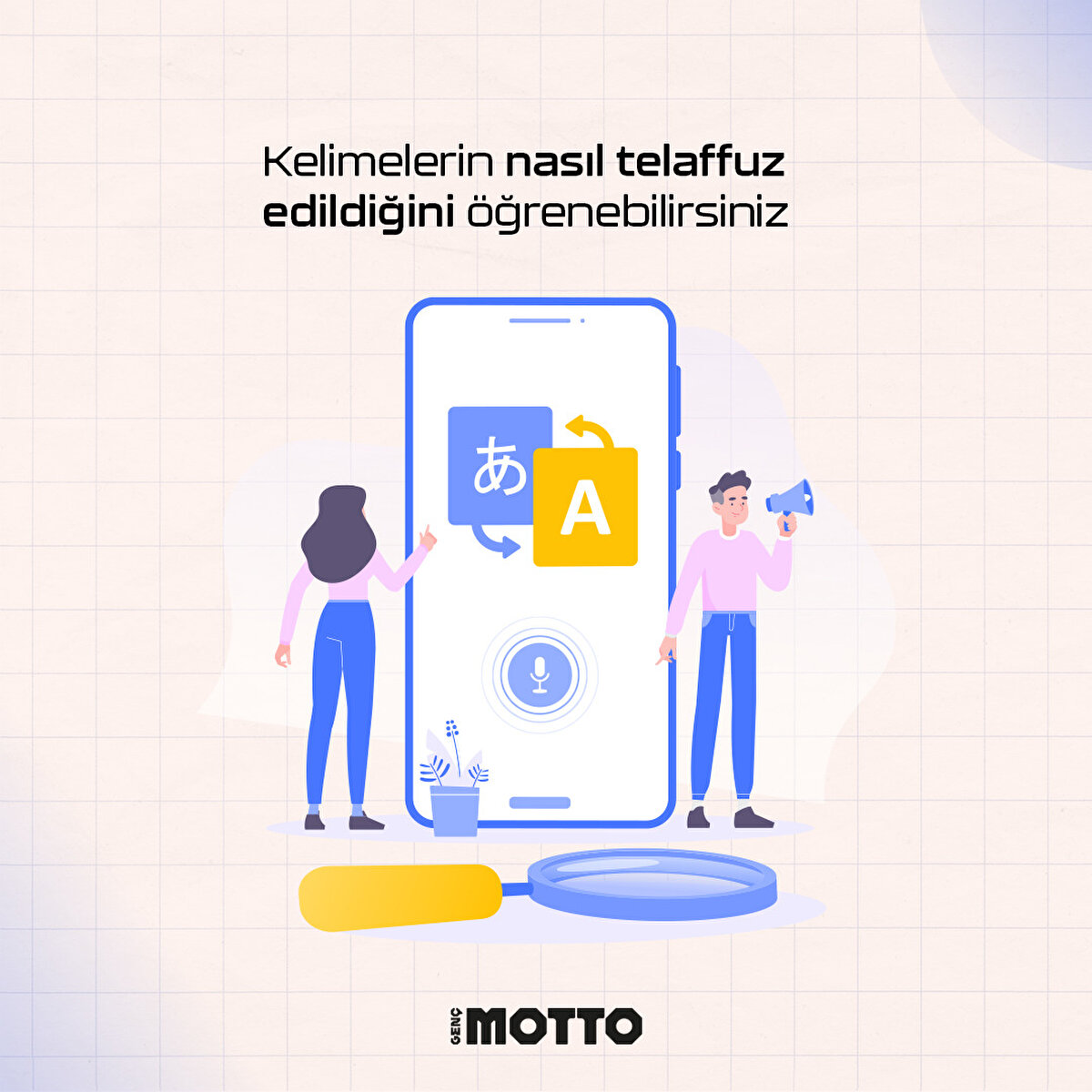 Kelimelerin nasıl telaffuz edildiğini öğrenebilirsiniz