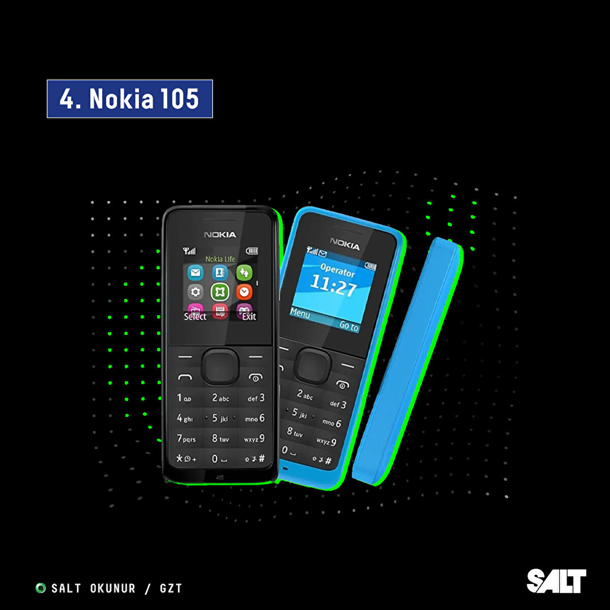 4. Nokia 105