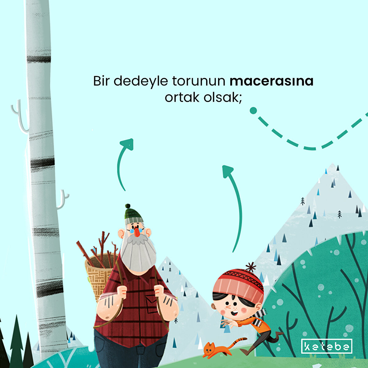 Bir dedeyle torunun macerasına ortak olsak;