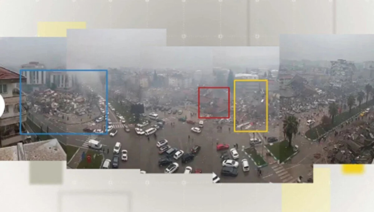 9 saat arayla meydana gelen depremlerin merkez üssü olan Kahramanmaraş'ta çok sayıda bina yıkıldı.