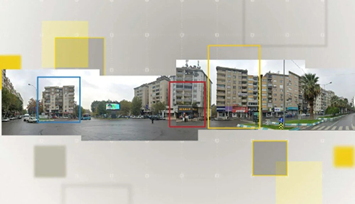 KAHRAMANMARAŞ<br>Kahramanmaraş'ta bu ana yol üzerinde bulunan konutlar ve dükkanlar yıkıldı.