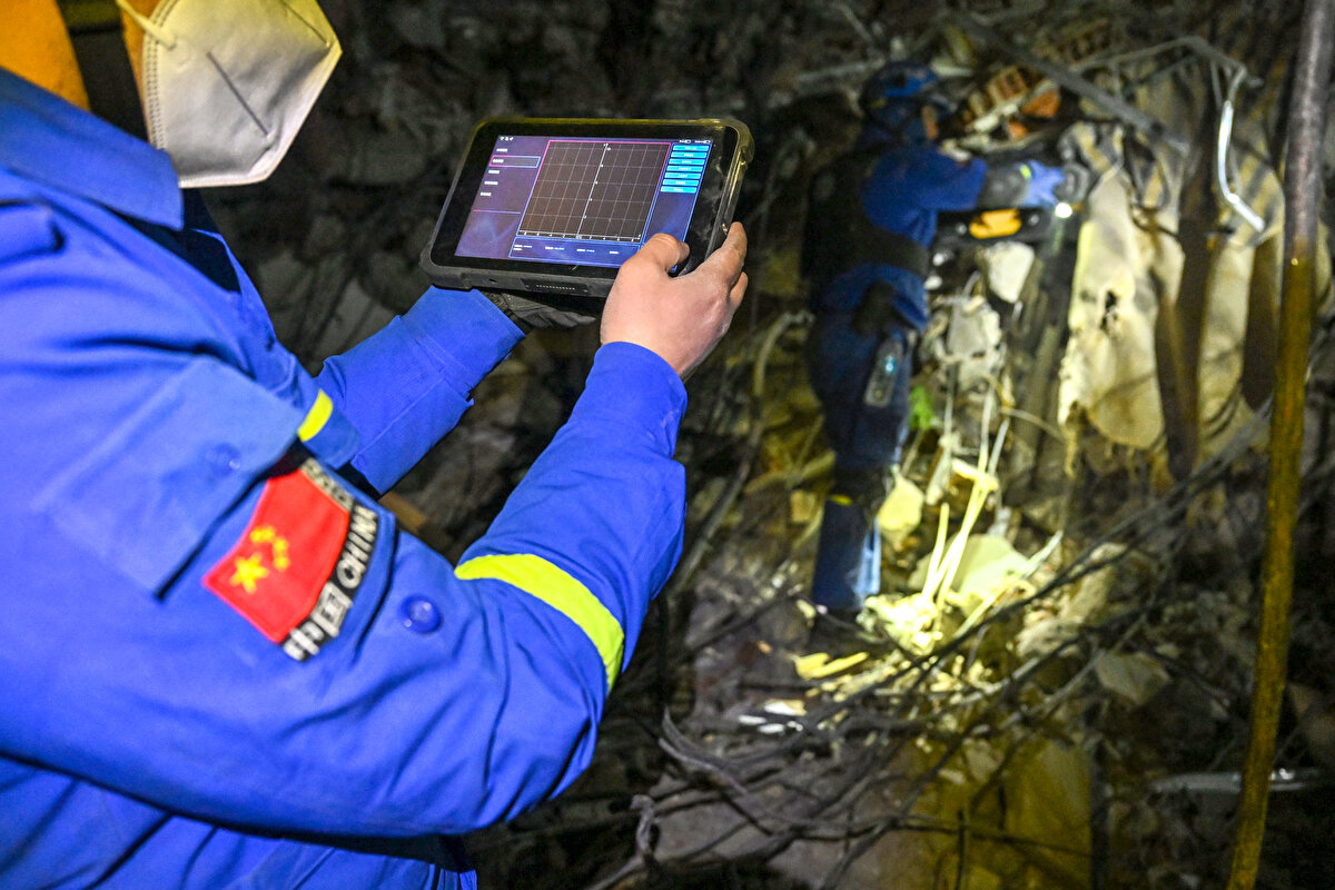 Merkez üssü Kahramanmaraş olan, 10 ili etkileyen depremler nedeniyle Türkiye'ye Çin'den gelen afet yardım müdahale ekipleri, enkaz altında kalanların kurtarılması için çalışma yürütüyor.