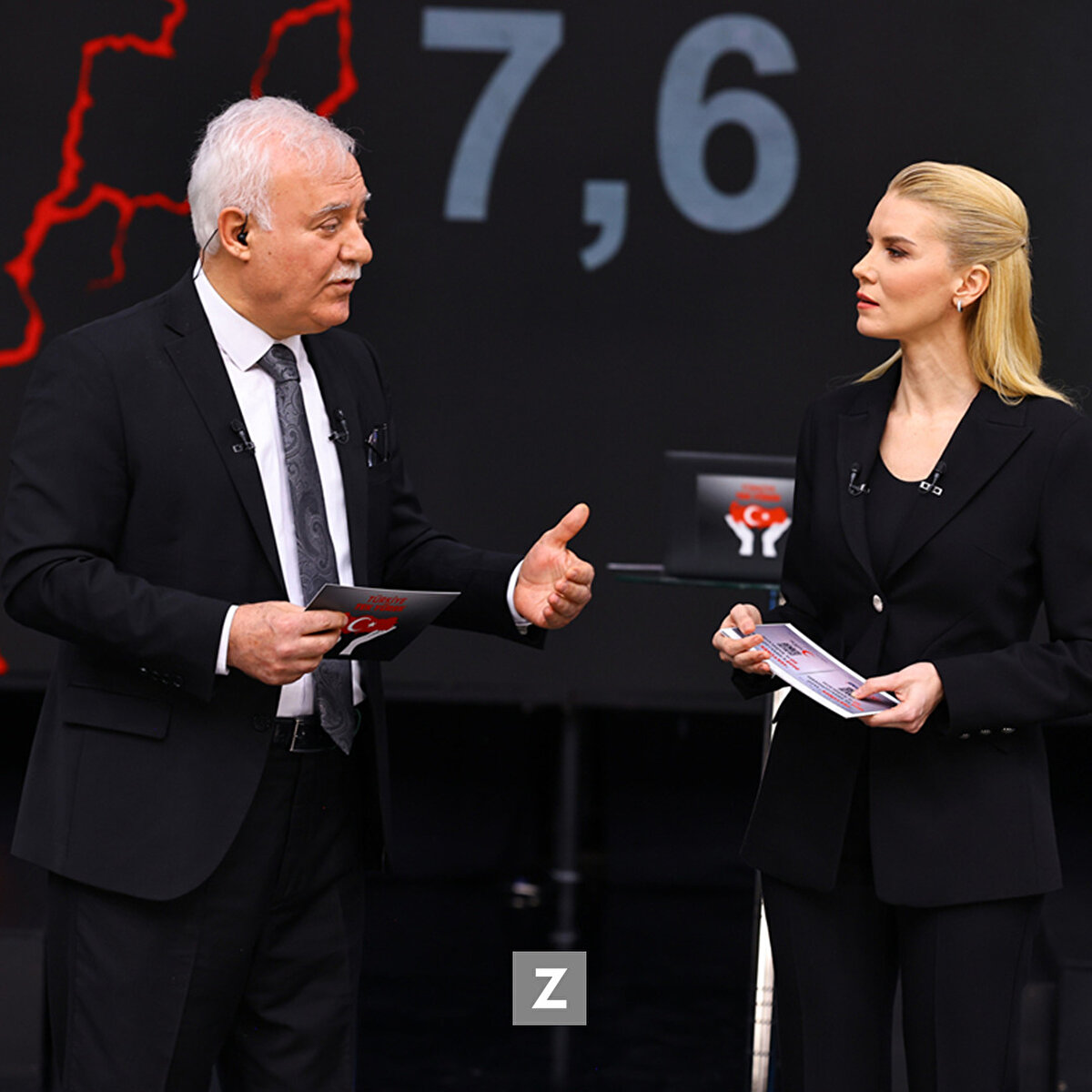 Sunucu Özlem Tunca, 9 yaşındaki oğlu Yakup Can'ın 800 lira forma parasını bağışladığını söyledi. Tunca, birçok çocuğun kendisini arayıp kumbarasındaki paraları bağışladığını aktardı.<br><br>İsmini açıklamayan bir vatandaş, devletin üçüncü çocuğu için kendisine ödediği doğum parasını bağışladı.<br><br>Kırıkkale'den çiftçi İbrahim Karaçalı, devletten mazot ve gübre desteği olarak aldığı yaklaşık 89 bin lirayı afetzedelere bağışladığını açıkladı.