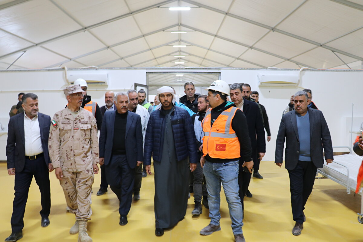 Reyhanlı Devlet Hastanesi ile işletilecek hastanede Türk doktor ve hemşireler görev yapacak.