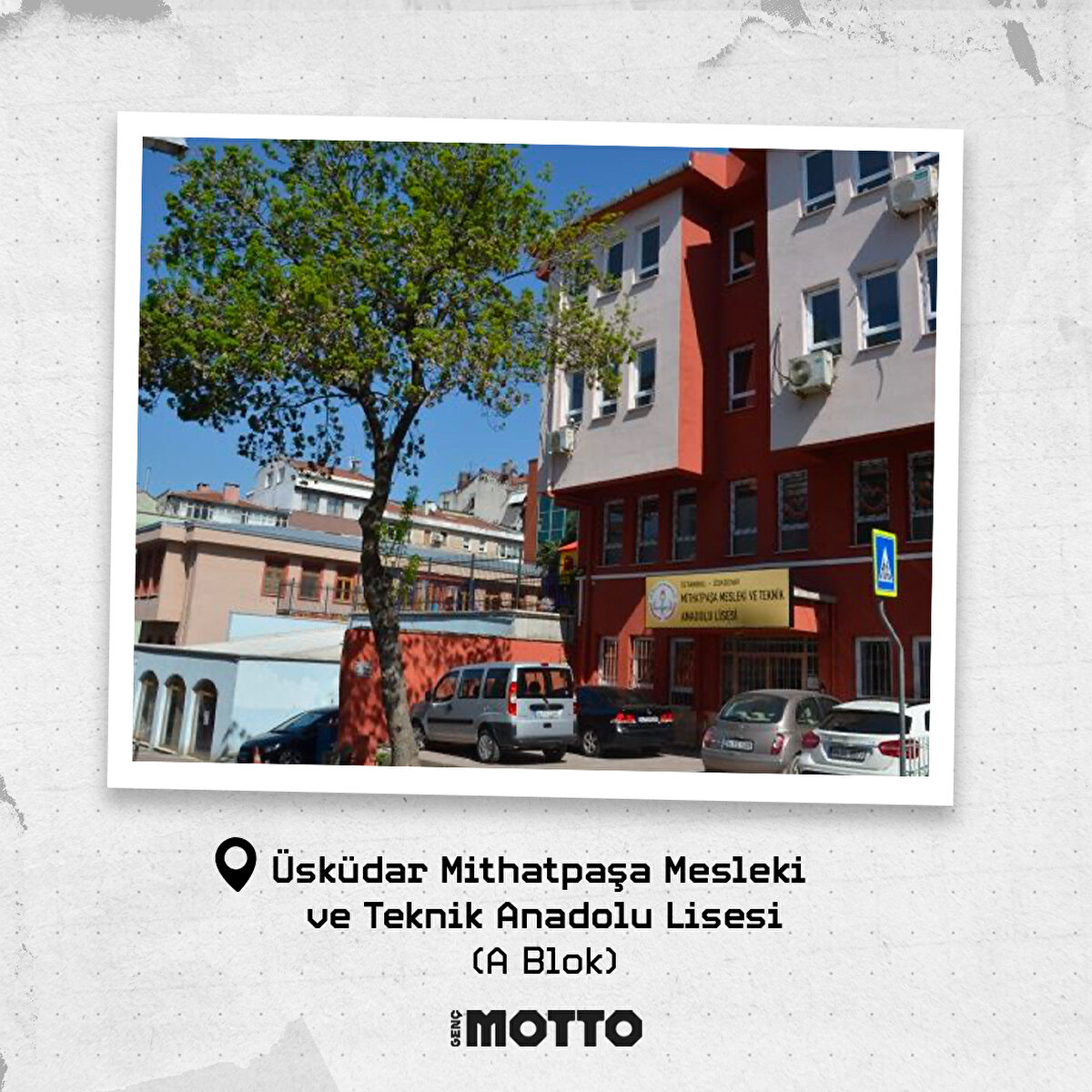 Üsküdar Mithatpaşa Mesleki ve Teknik Anadolu Lisesi (A Blok)