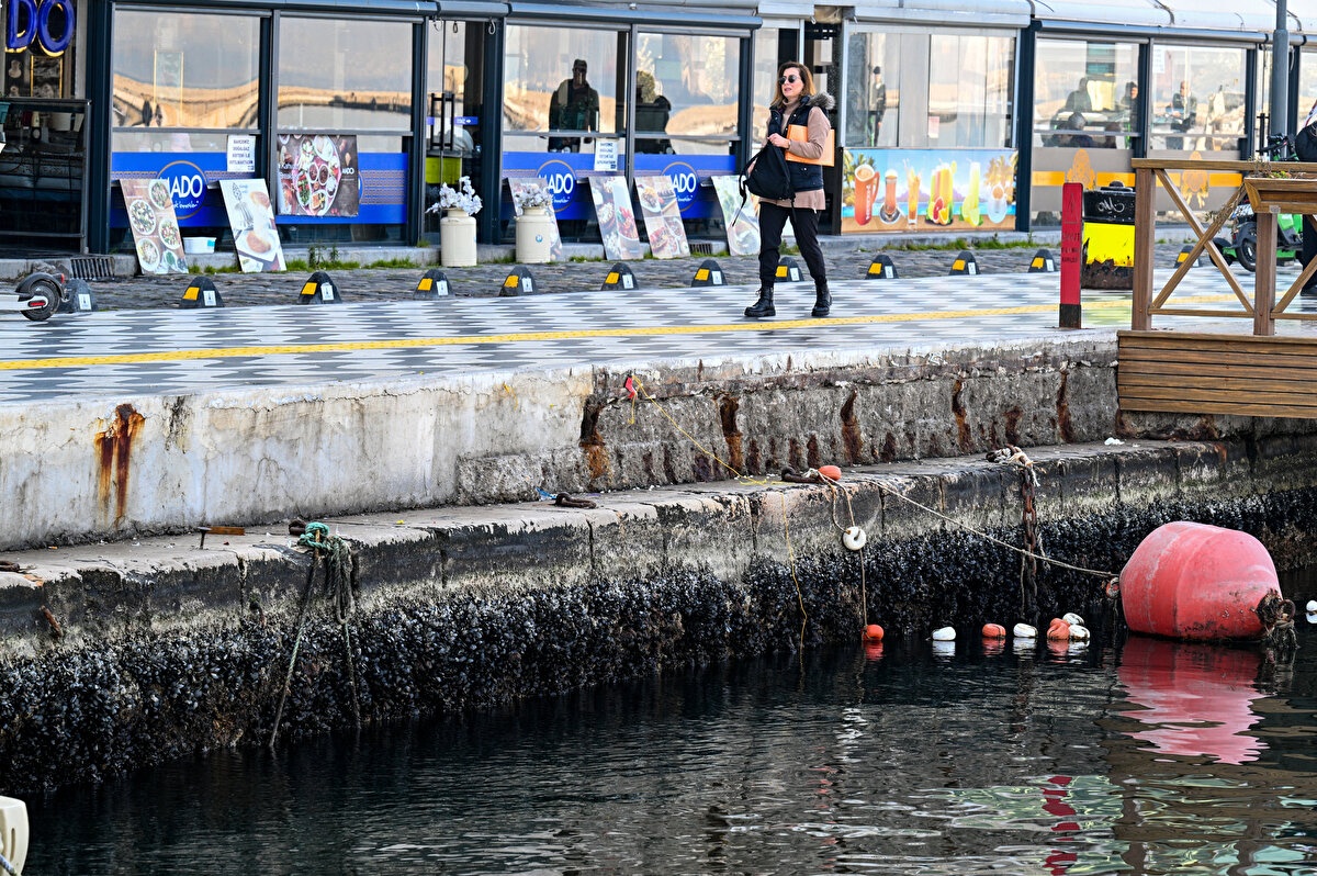 Poyraz rüzgarının bu dönemde sert ve 7 - 8 günü bulan uzun sürelerce estiğini kaydeden Yaşar, "Bu rüzgar Marmara'dan Muğla'ya kadar olan Ege'nin suyunu Afrika'ya doğru şişirir. Özellikle Burhaniye, Seferihisar gibi sığ yerlerde çekilme 100 metreye kadar ulaşır ve hemen fark edilir. Geçen sene 20 Mart'ta o kadar çekilmişti ki İzmir'de vapur seferleri iptal olmuştu. Şu anda 60 santimetre kadar çekildiğini gözlemliyoruz." diye konuştu.<br>