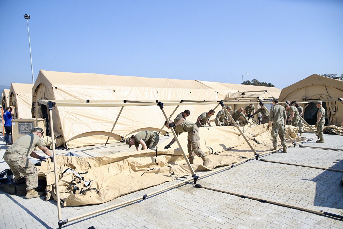 Yılmaz, yardım gönderen ABD ulusuna, ordusuna ve kendilerine destek olan herkese teşekkür etti.<br>