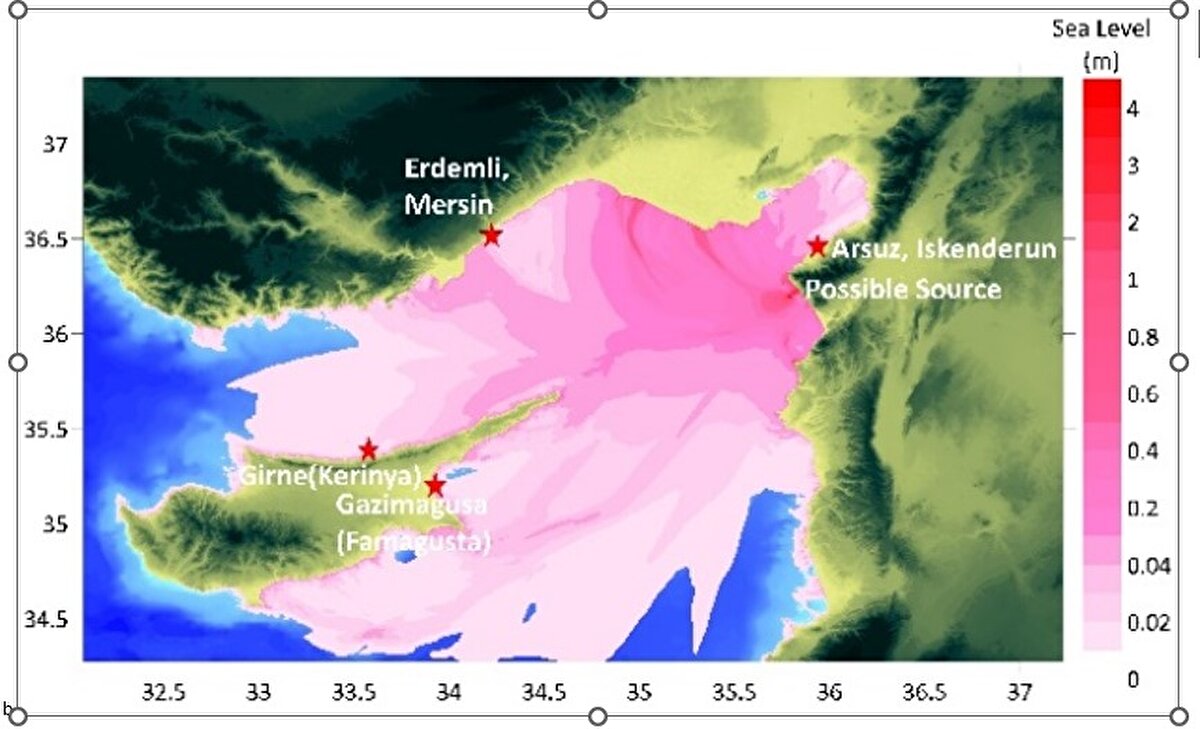 Yayınlanan rapora ilişkin konuşan ODTÜ Kıyı ve Deniz Mühendisliği Araştırma Merkezi Başkanı Öğretim Üyesi Prof. Dr. Ahmet Cevdet Yalçıner, "Takip edildiğinde  Arsuz, Erdemli, Gazimagusa ve Girne'de 4 ayrı istasyonda denizde 20 santimetre mertebesinde su düzeyi değişiklikleri ölçülmüştür. Bunlar depremden sonra bir yerden yola çıkan dalganın kıyılardaki ölçüm yerleridir. Dalganın hareketi ve kıyılardaki ölçüm özelliklerini kullanarak bir dalganın nerede nasıl biçimde oluştuğunu bulma şansımız var. Biz onun üzerine gittik. Bu dalga nerede oluştuğuysa o bölgede deniz tabanında kritik durum olabilir. Başka deprem olacaksa o deniz tabanında hareketlenme ve daha büyük tsunami oluşturabilir" dedi.