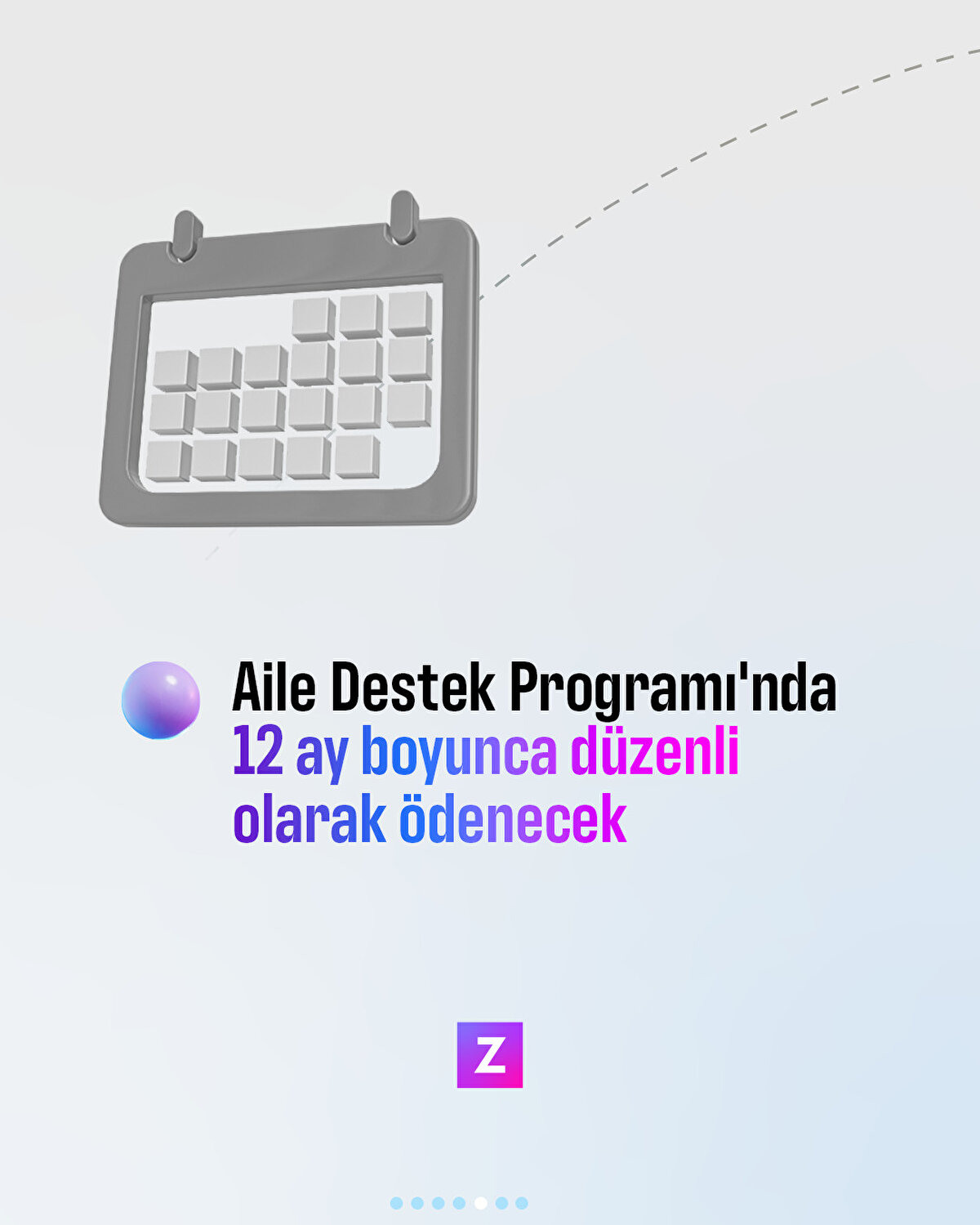  Aile Destek Programı'nda 12 ay boyunca düzenli olarak ödenecek