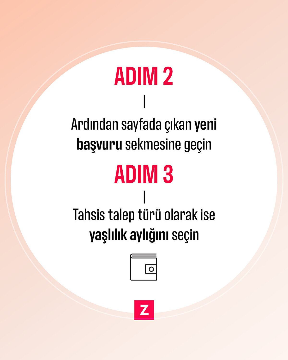 -Ardından sayfada çıkan yeni başvuru sekmesine geçin

-Tahsis talep türü olarak ise yaşlılık aylığını seçin