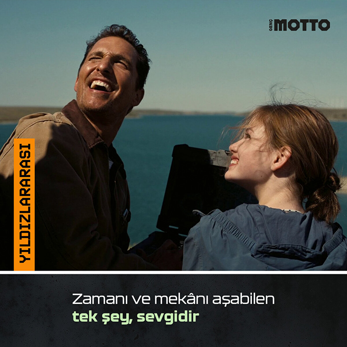 Zamanı ve mek&#226;nı aşabilen tek şey, sevgidir