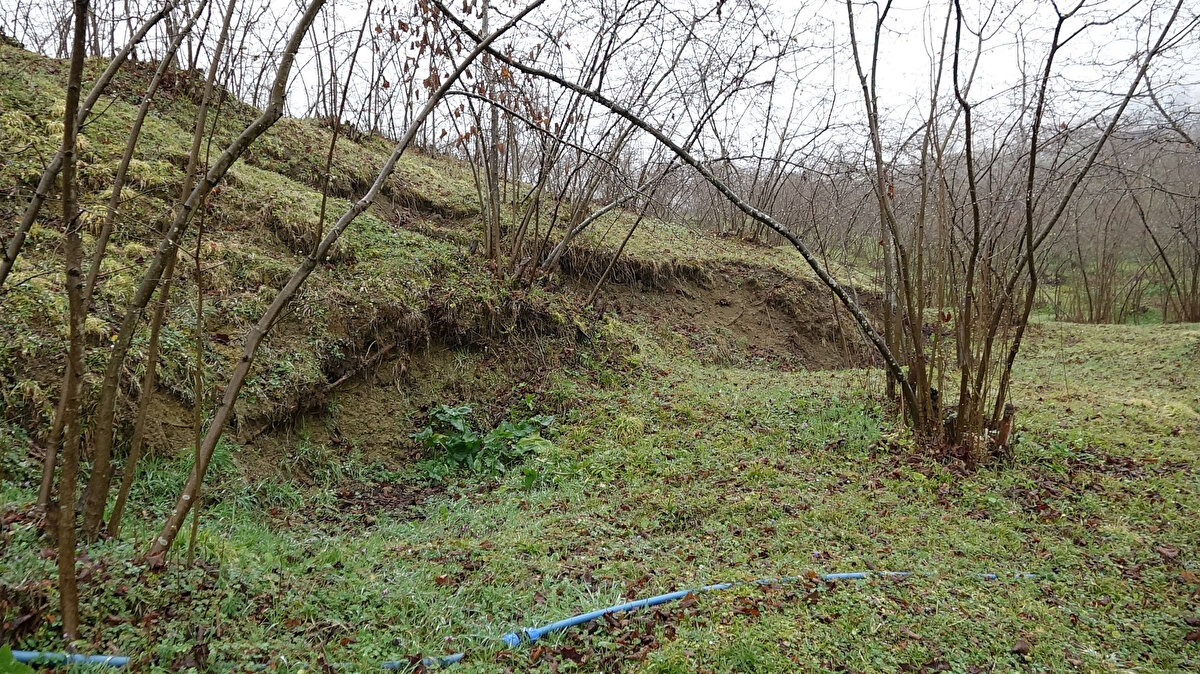 'AYNI DEPREMİ BURADA YAŞADIK'<br>Kahramanmaraş'taki depremleri hissettiklerini ve bu sırada evlerindeki çatlakların büyüdüğünü belirten Fadime Yılmaz, “5 yıldır arazide kaymalar var. Burası afet bölgesi ilan edildi. İmkanı olan evlerini bıraktı gitti, imkanımız olmadığı için burada kaldık. Korku ile evimde yaşamaya devam ediyorum. Ev gittikçe yanlıyor. Kahramanmaraş'ta deprem oldu. Aynı depremi biz de burada yaşadık. Orada deprem olunca bizim evimiz çok sallandı. O korku ile yataktan fırladık. Eşim biraz ağır işitiyor. Onu kaldırdım ve dışarı çıktık. Korkudan eve giremedik. Dışarıda yattık. Ev bütün olarak gitti geldi, yanladı. Yerlerde ve duvarlarda olan ufak tefek çatlaklar hep büyüdü. Ev şu an yamuk duruyor" dedi.